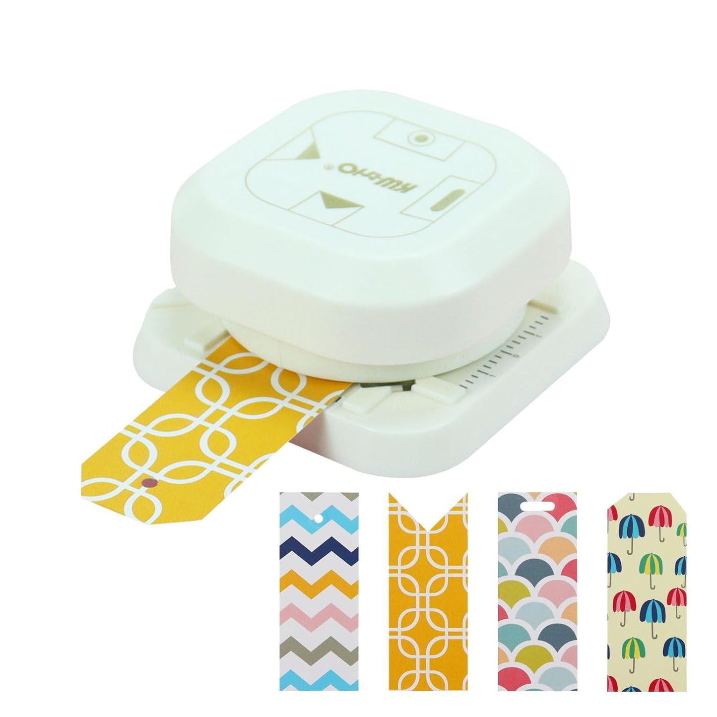 4 in 1 Hole Puncher and Corner Cutter, Bottom Confetti Storage, with One Oval Fish Eye Hole, Dovetail Bevelled Angle Making Scrapbooking Arts Corner Cutter DIY Projects