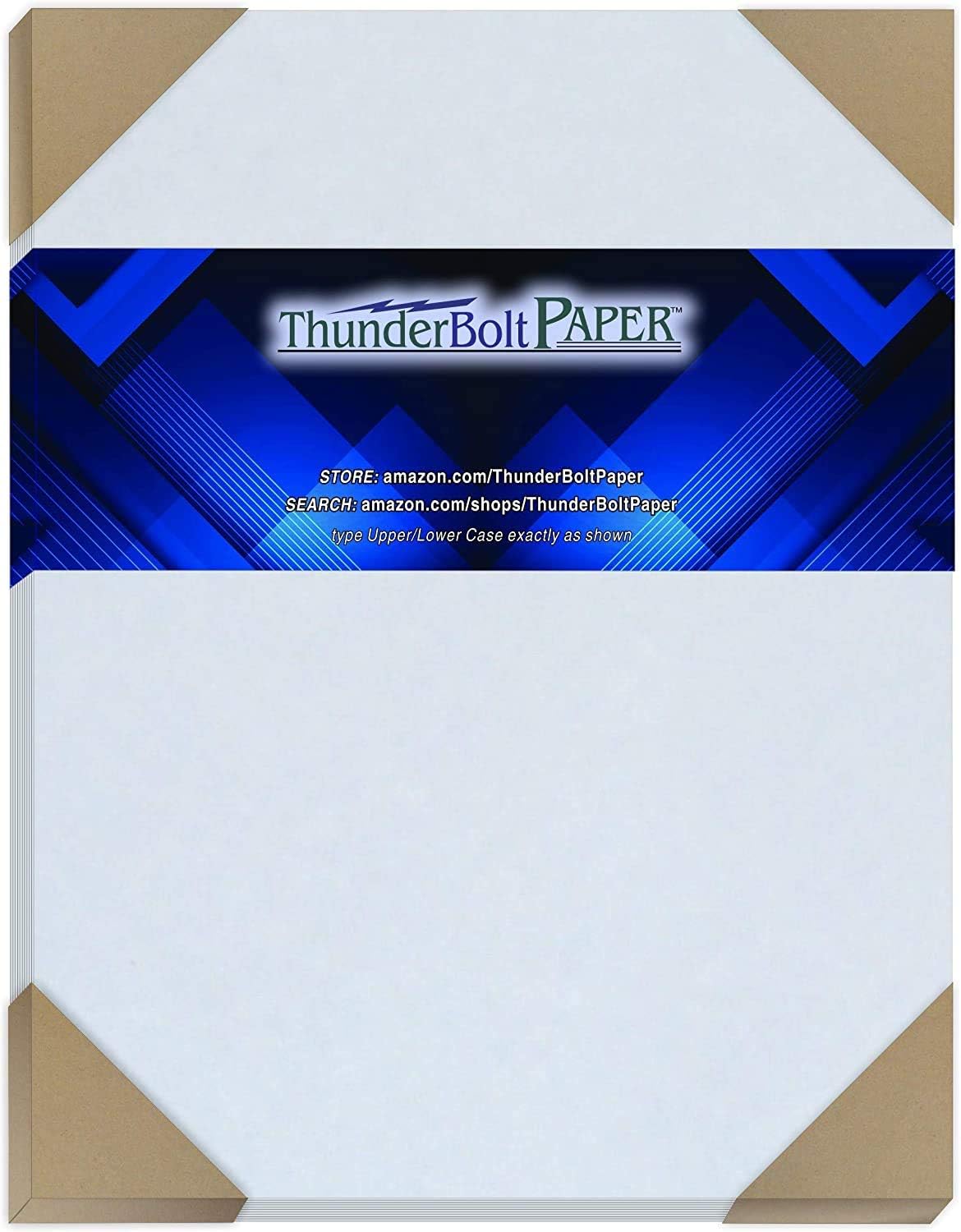 50 Blue Parchment 65lb Cover Weight Paper 8.5 X 11 Inches Cardstock Colored Sheets Letter Size -Printable Old Parchment Semblance