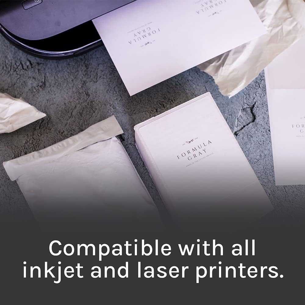 Premium Label Supply White Sticker Shipping Labels – 4" x 5" – Laser/Inkjet Compatible – (4 per Sheet), 1000 Sheets - 4,000 Total Adhesive Labels