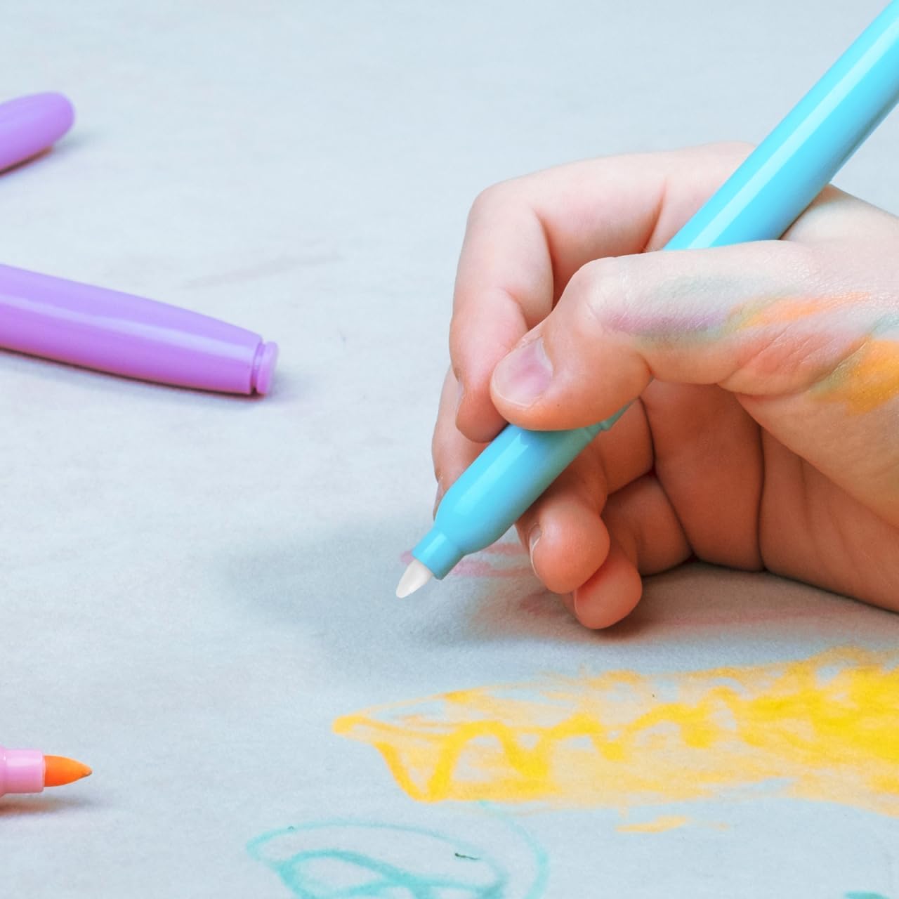 50PCS Paint Pen Nibs,0.7mm Marker Tips Replacement Acrylic Marker Nibs for DIY Writing Painting