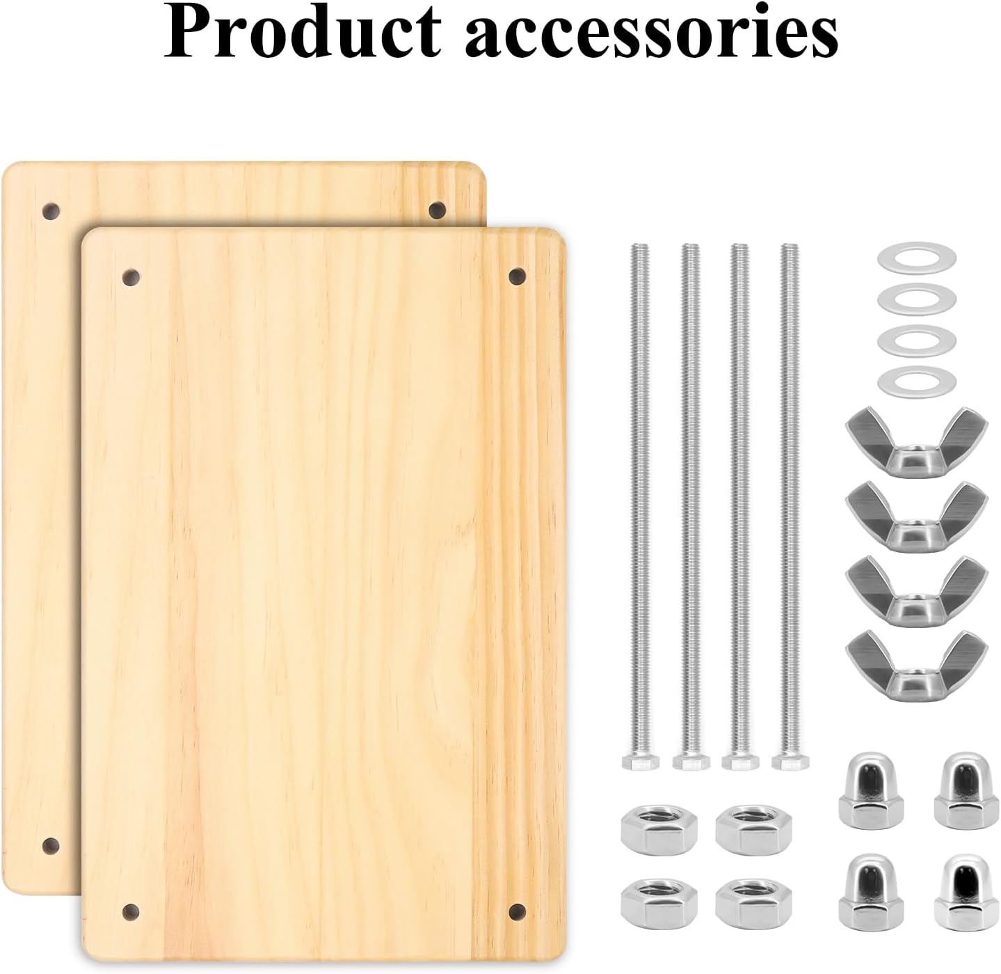 Book Press, 11.6 x 7.9’’ Book Press Bookbinding, Wood Bookbinding Press, Portable Bookbinding Machine and Book Press, for Handmade Bookbinding