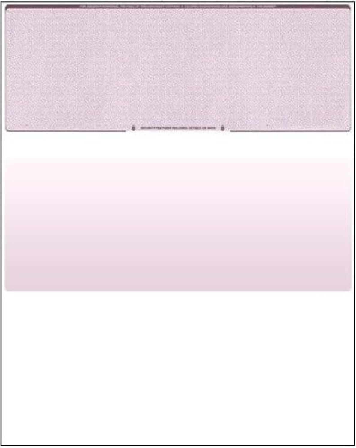 Compuchecks Check on Top Blank Check Paper - 2500 Pack, Quick-Books & Laser Printer Compatible - Security Business Checks with Voucher - 8.5" x 11" Burgundy Diamond