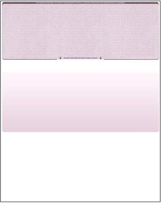 Compuchecks Check on Top Blank Check Paper - 1000 Pack, Quick-Books & Laser Printer Compatible - Security Business Checks with Voucher - 8.5" x 11" Burgundy Diamond