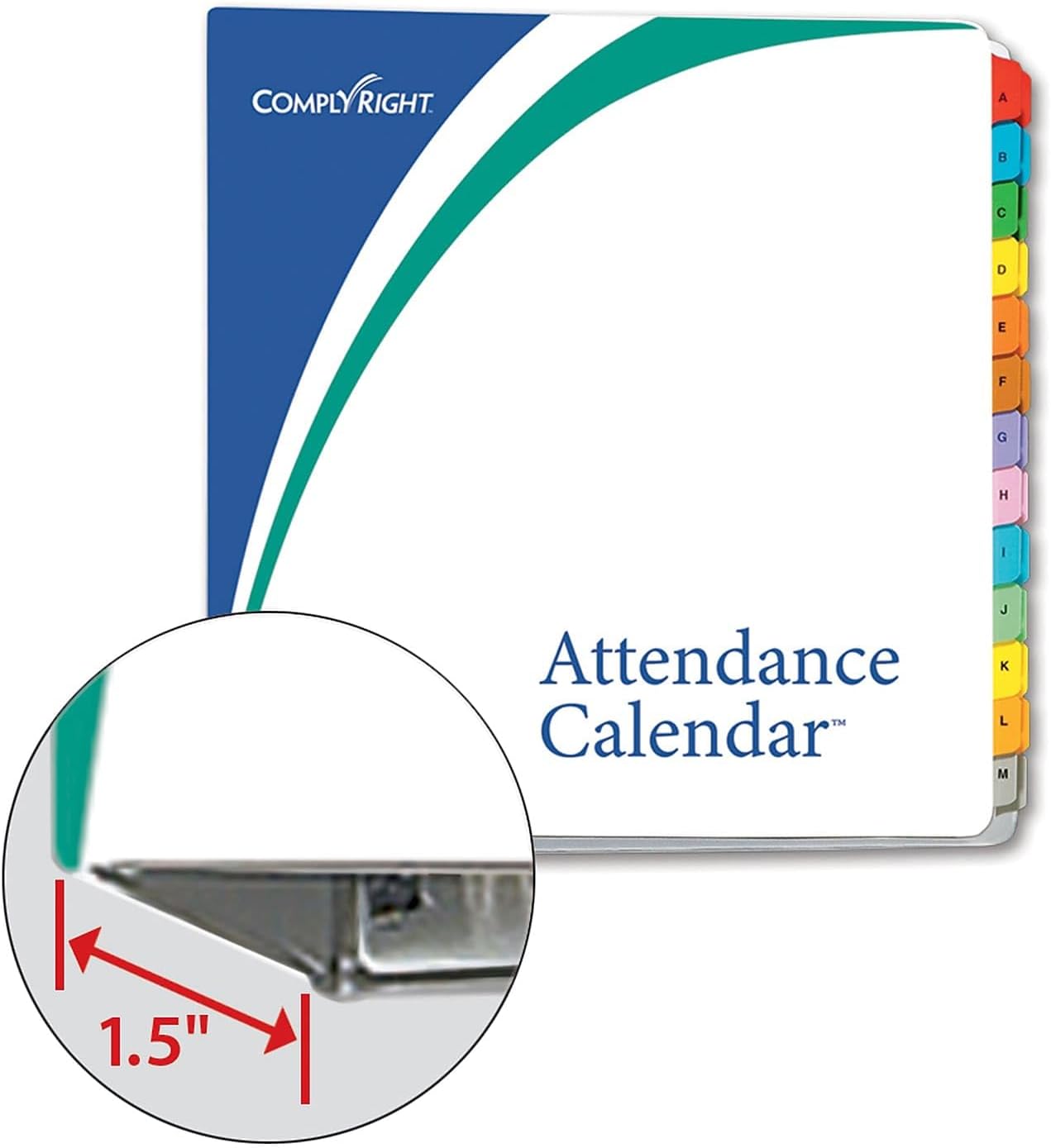 2026 Attendance Calendar Kit, White, Pack of 25