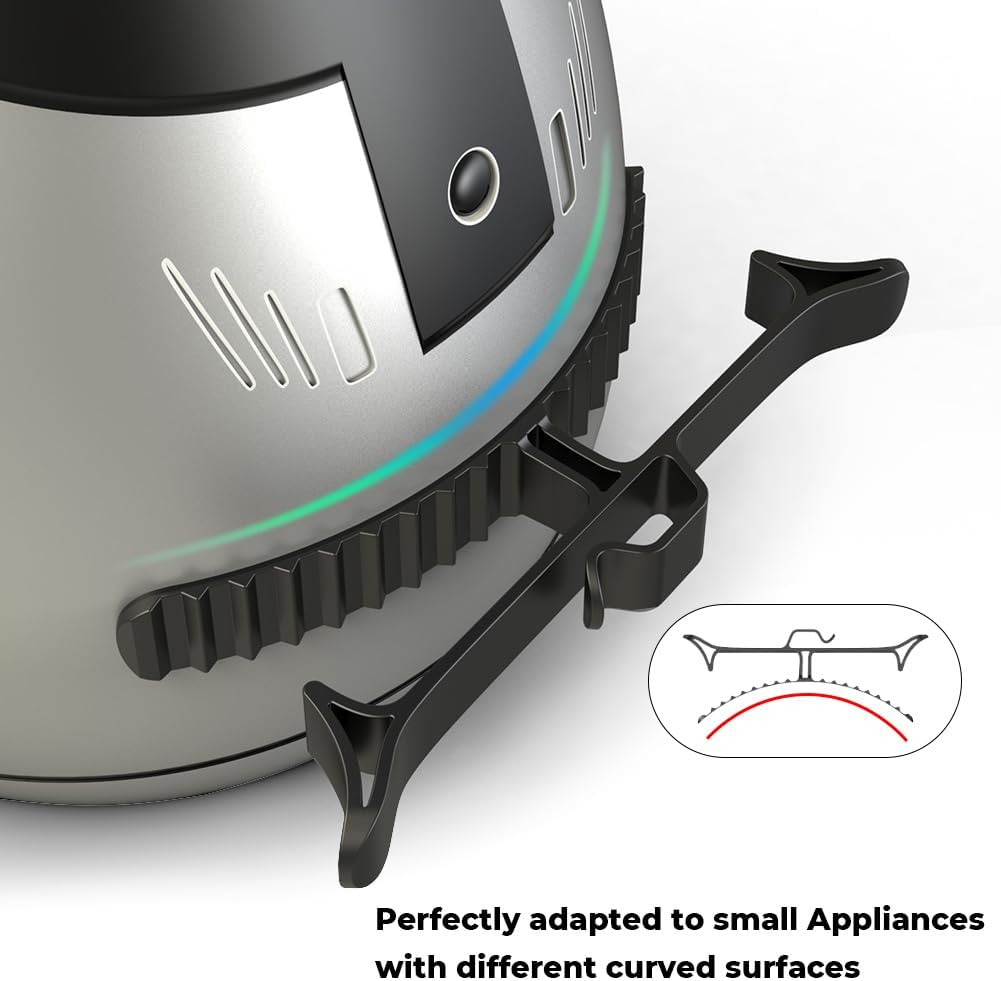 Cord Organizer | Organization and Storage for Kitchen Appliances,Cord Keeper,Cord Wrapper,Cord Holder for Air Fryer,Coffee Maker,Blender,Toaster-8Pcs (grey)