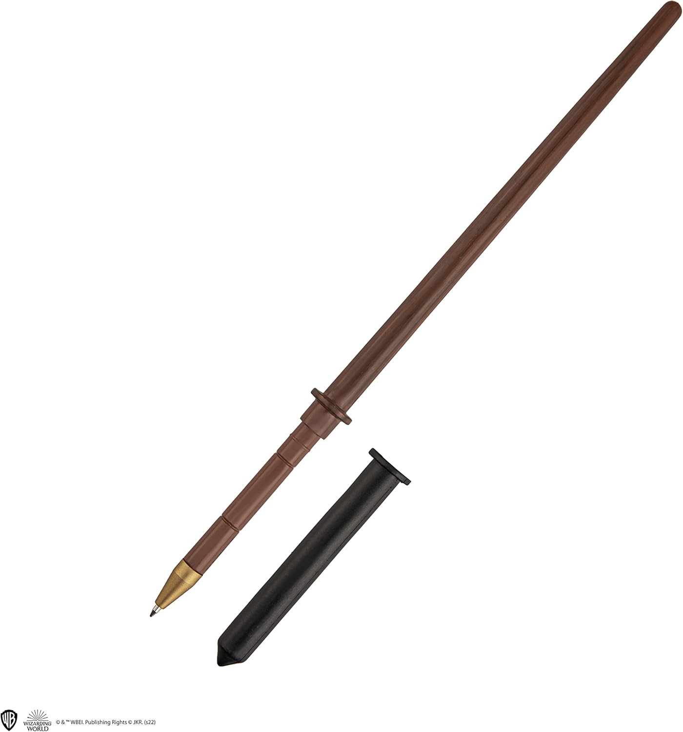 Cinereplicas Harry Potter Drago Malefoy Wand Pen with Base and Lenticular Bookmark