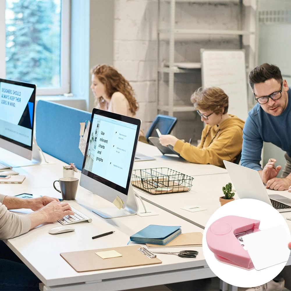 4PCS Corner Round Punch, Corner Cutter, Edge Shaping for Paper Crafts, Card Making, Photo Card Making and Scrapbooking