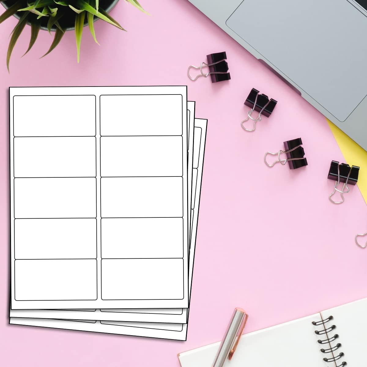 BESTEASY 10-UP Address Labels,/Address Mailing Labels 2000 Sheets Shipping Sticker Labels Compatible Laser/Ink Jet Shipping Labels(20000 Labels)