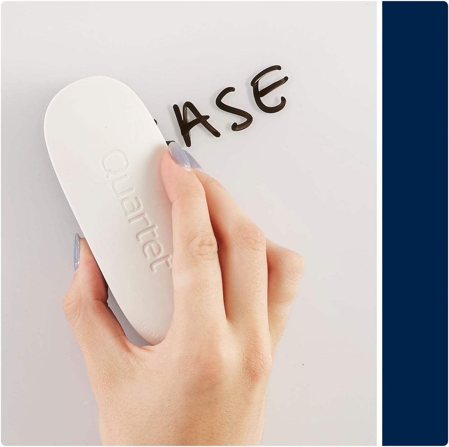 Quartet Dry Erase Markers, Chisel Tip White Board Dry Erase Markers with DryGuard Ink Protection, Office Essentials, Black, 36 Pack (Q120Z02-R)