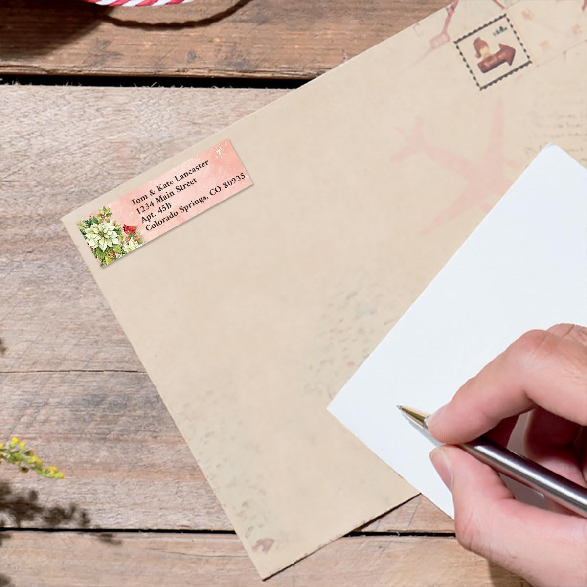 Colorful Images Nature’s Grace Floral Return Address Mailing Labels, Personalize with Name & Address, Set of 240 Self Adhesive, Easy Peel Flat Label Sheets, Small, 12 Designs