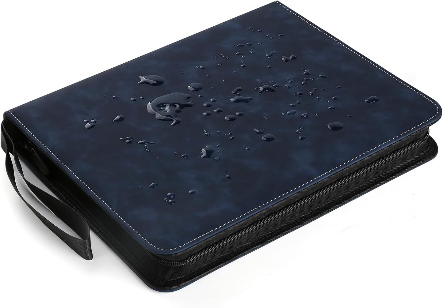 720 Card Binder, Premium Trading Card Binder, 9 Pocket Double Sided Pocket PU Card Collection Binder, Collector Card Album, Card Folder for MTG, TCG, Sports Cards, Game Cards (Dark Blue)