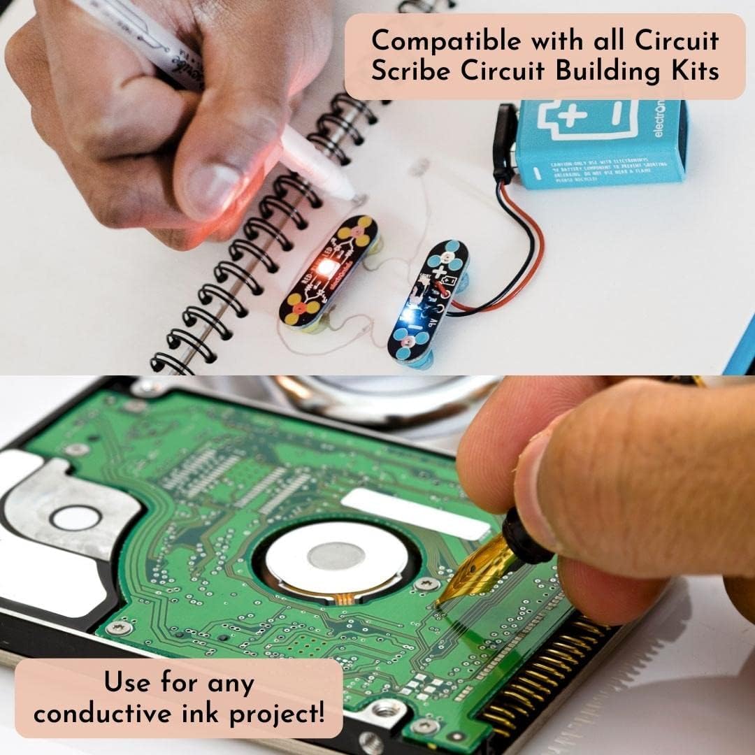 Circuit Scribe Conductive Ink Pen: Draw Circuits Instantly