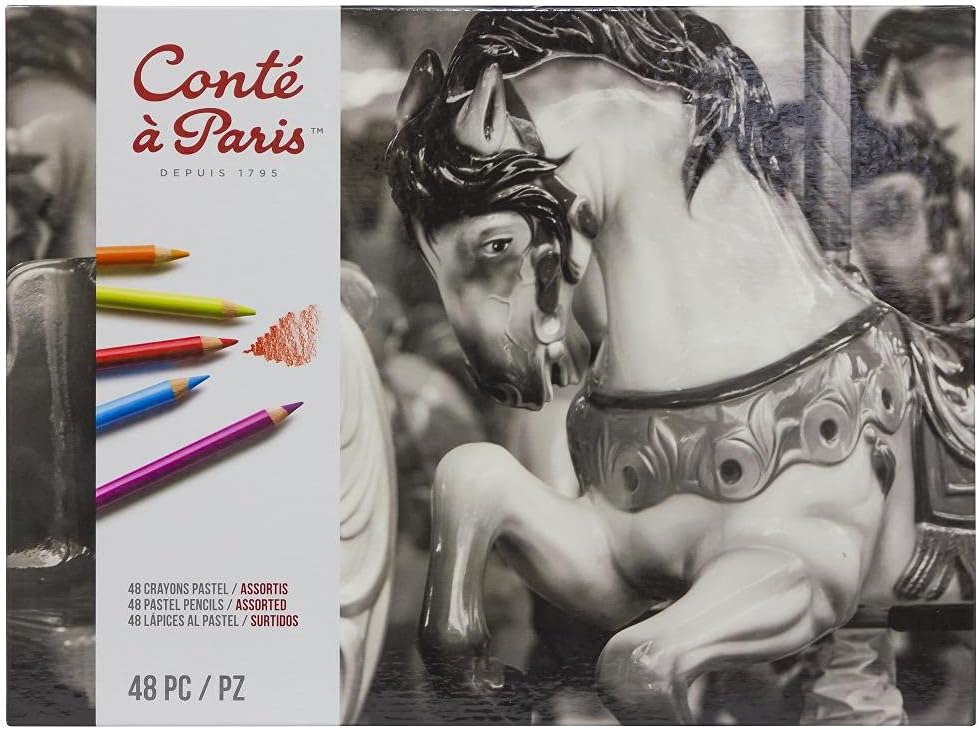 Conté à Paris 48 Count Assorted Pastel Pencils