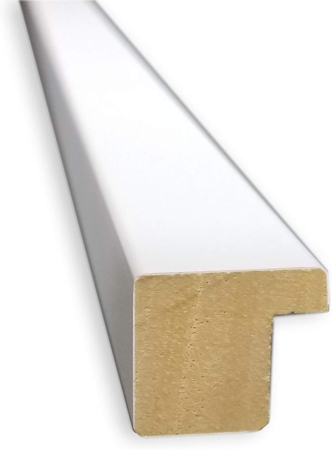 Amanti Art Natural Cork Board for Wall, 23x55 Vision Board with White Frame, Oversize Corkboard Office Decor for Home Organization, Modern Corkboard Pinboard to Display Items for Home Organization in