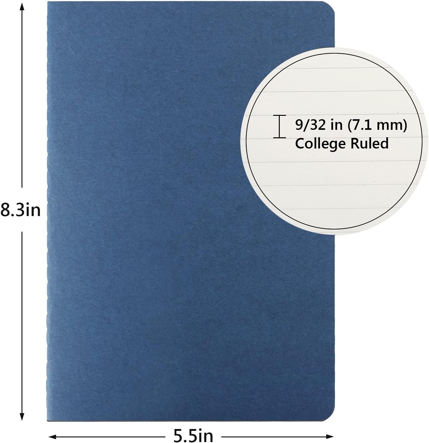 EUSOAR Travel Journal Set, A5 12Pack 5.5" x 8.3" 60 Pages Soft Cover Lined Notebooks, Travel Notebook Journal, Drawing Notebook Notepad Sketchbook, Students Office Subject Diary Notebooks Journal