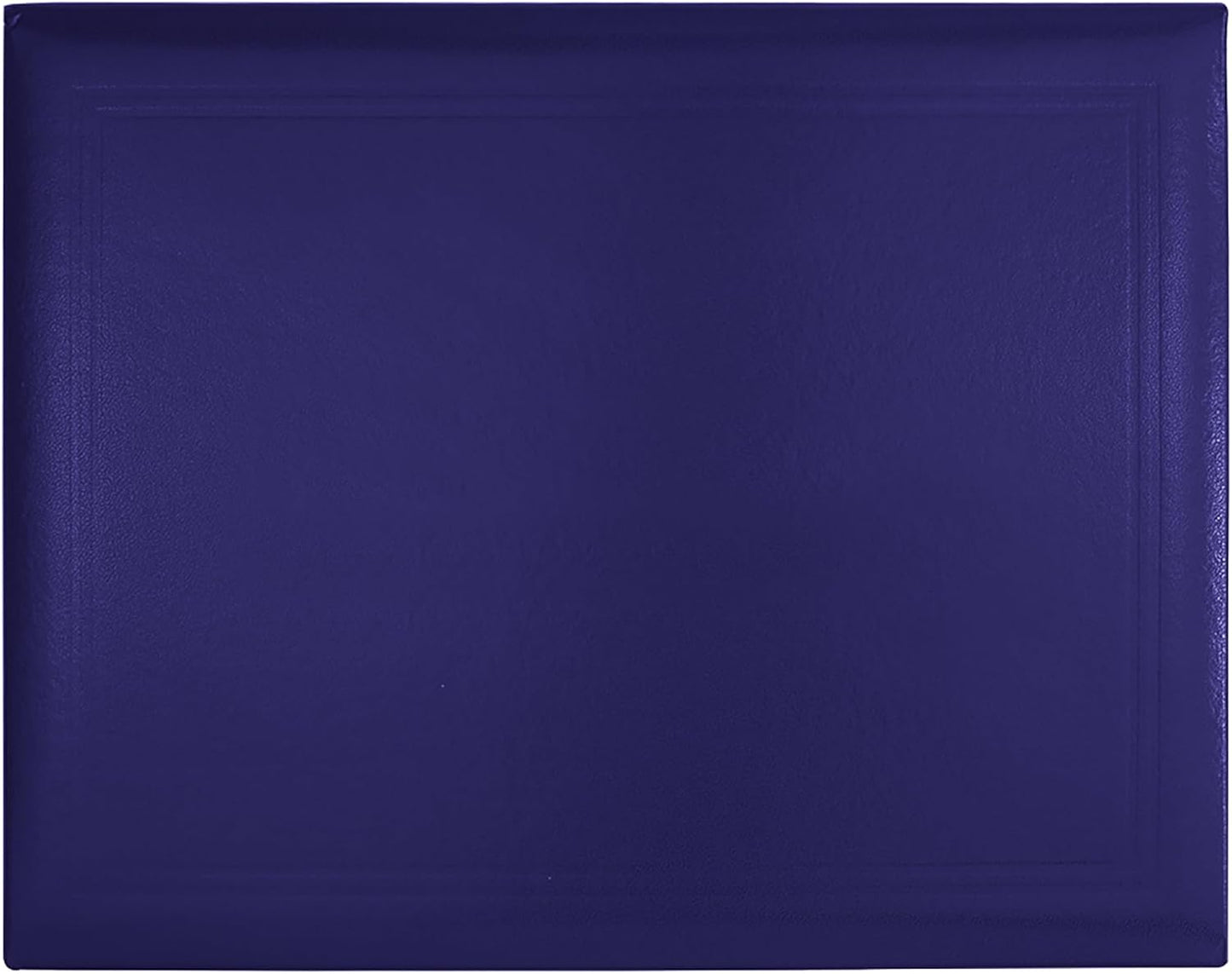 GraduationMall 8.5"x11" Smooth Padded Diploma Cover Certificate Holder Purple,6-Packs