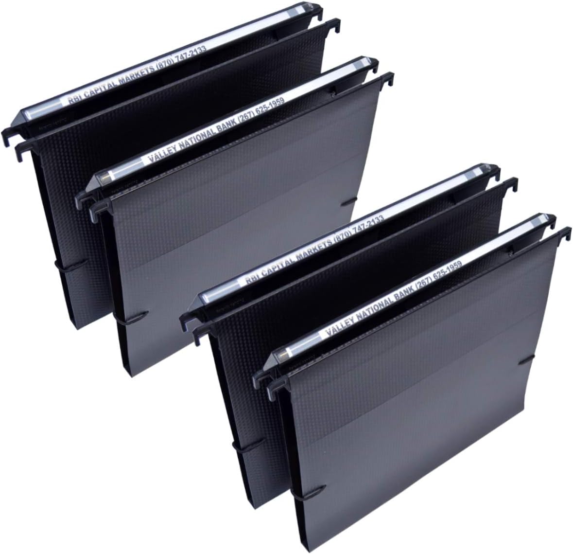 Ultimate Office MagniFile Extra-Capacity Hanging File Folders, 1/2" Box-Bottom, Letter Size, Feature A Wrap- Around Bungee Security Cord (Set of 4)