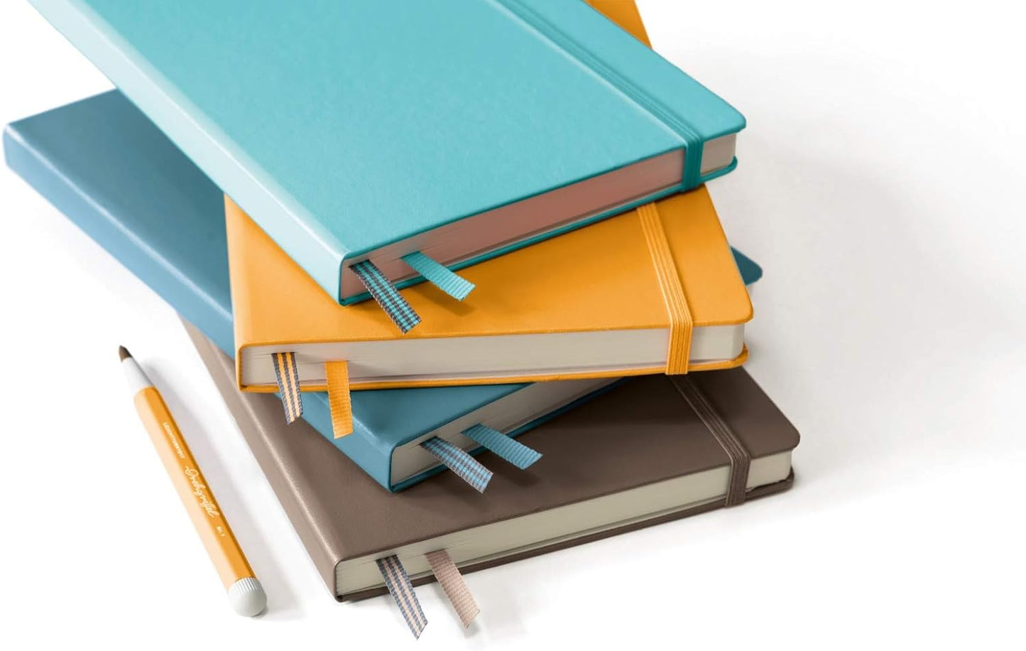 LEUCHTTURM1917 - Notebook Hardcover Medium A5-251 Numbered Pages for Writing and Journaling (Aquamarine, Plain)