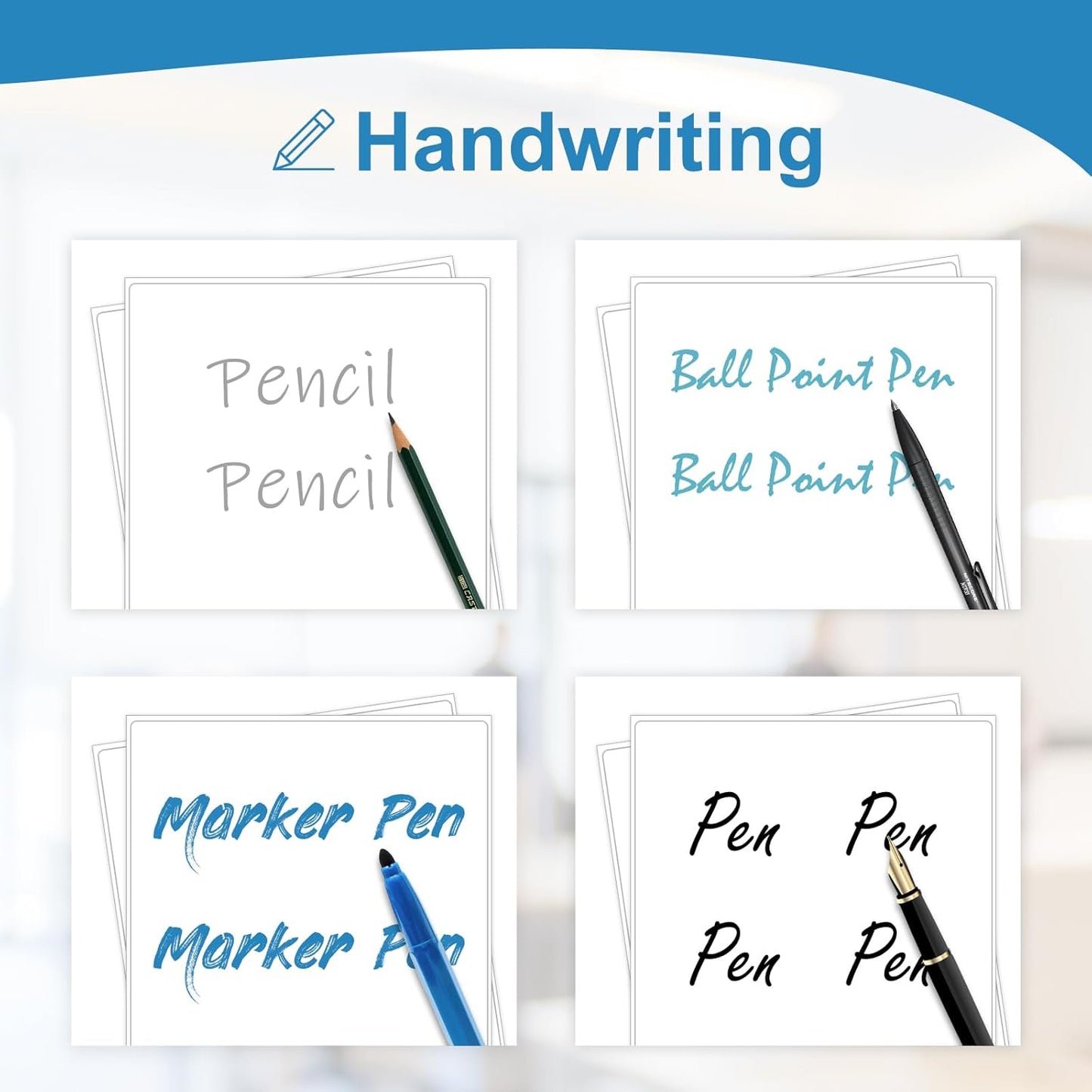 Full Sheets Sticker Paper for Laser & Ink Jet Printers 8.5" x 11", White Blank Mailing Labels Strong Adhesive Sticker Labels, 100 Sheets 100 Labels （HB-R001）