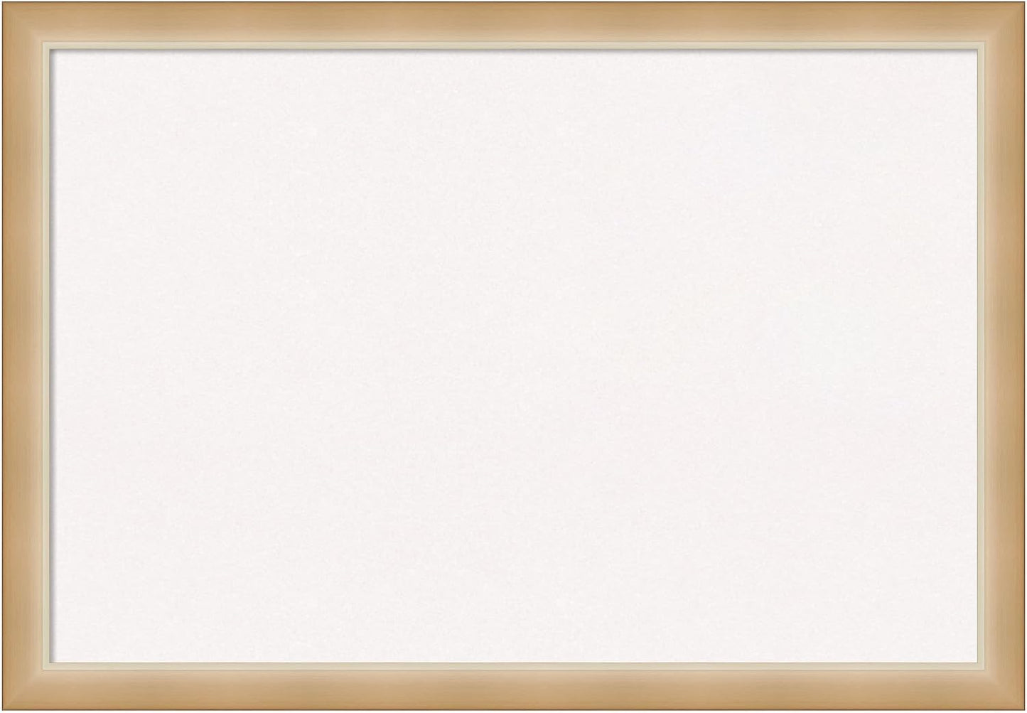 Amanti Art White Cork Board for Wall, 27x39 Vision Board with Gold Frame, Large Corkboard Office Decor for Home Organization, Modern Contemporary Corkboard Pinboard to display items for home