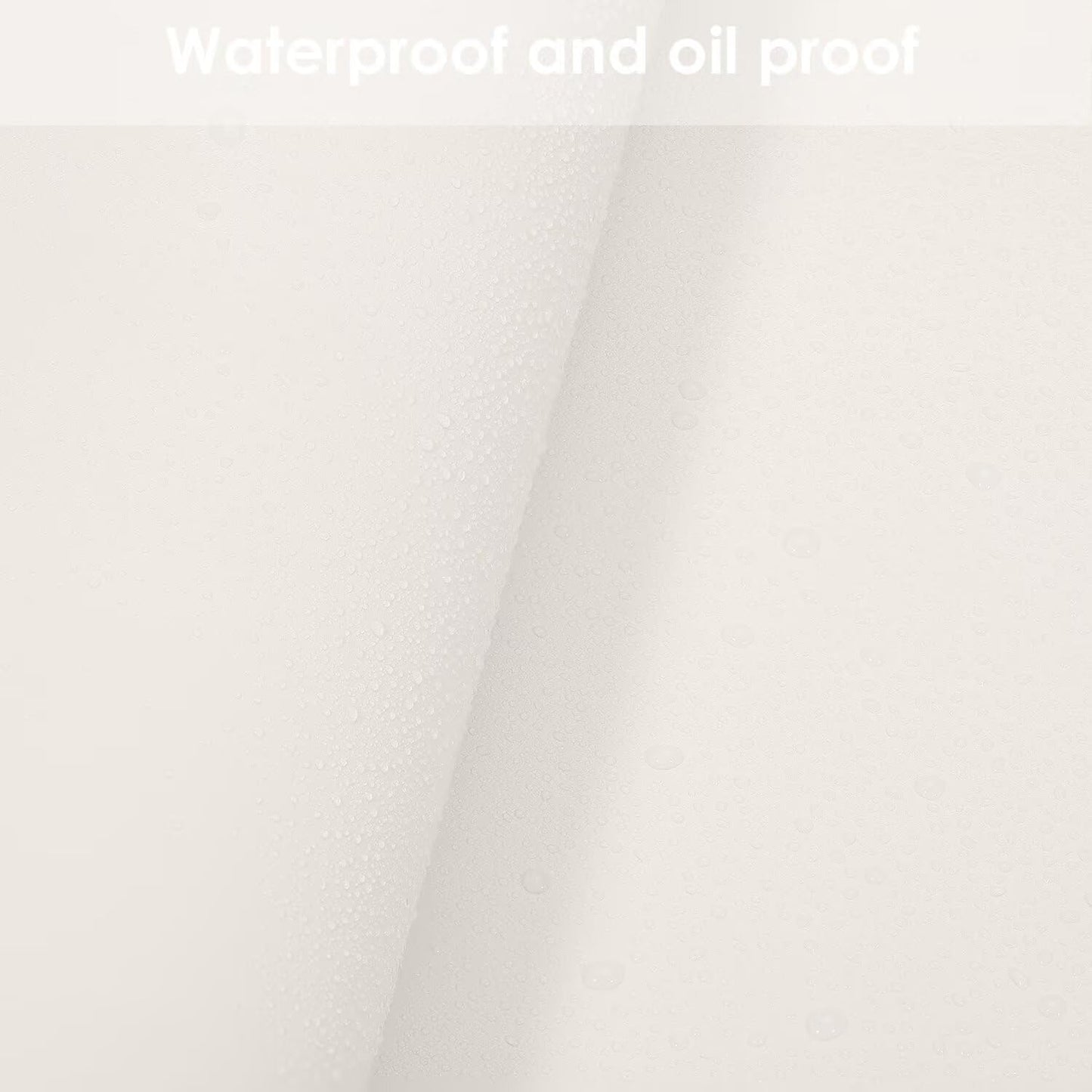 Leather Table Cover,1.8mm Thick,36x48 Inch Table Protector,Table Protector for Dining Room Table,Table Pads for Dining Room Table.(White+White,36x48)