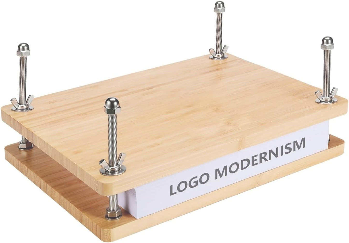 Book Press, Wooden Book Press Bookbinding, Portable Binding Press for Bookbinding, Binding Supplies for DIY Bookbinding Easy Assemble