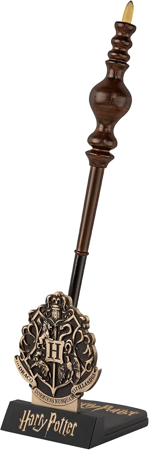 Cinereplicas Harry Potter - Minerva McGonagall Wand Pen with Stand & Lenticular Bookmark - Official License