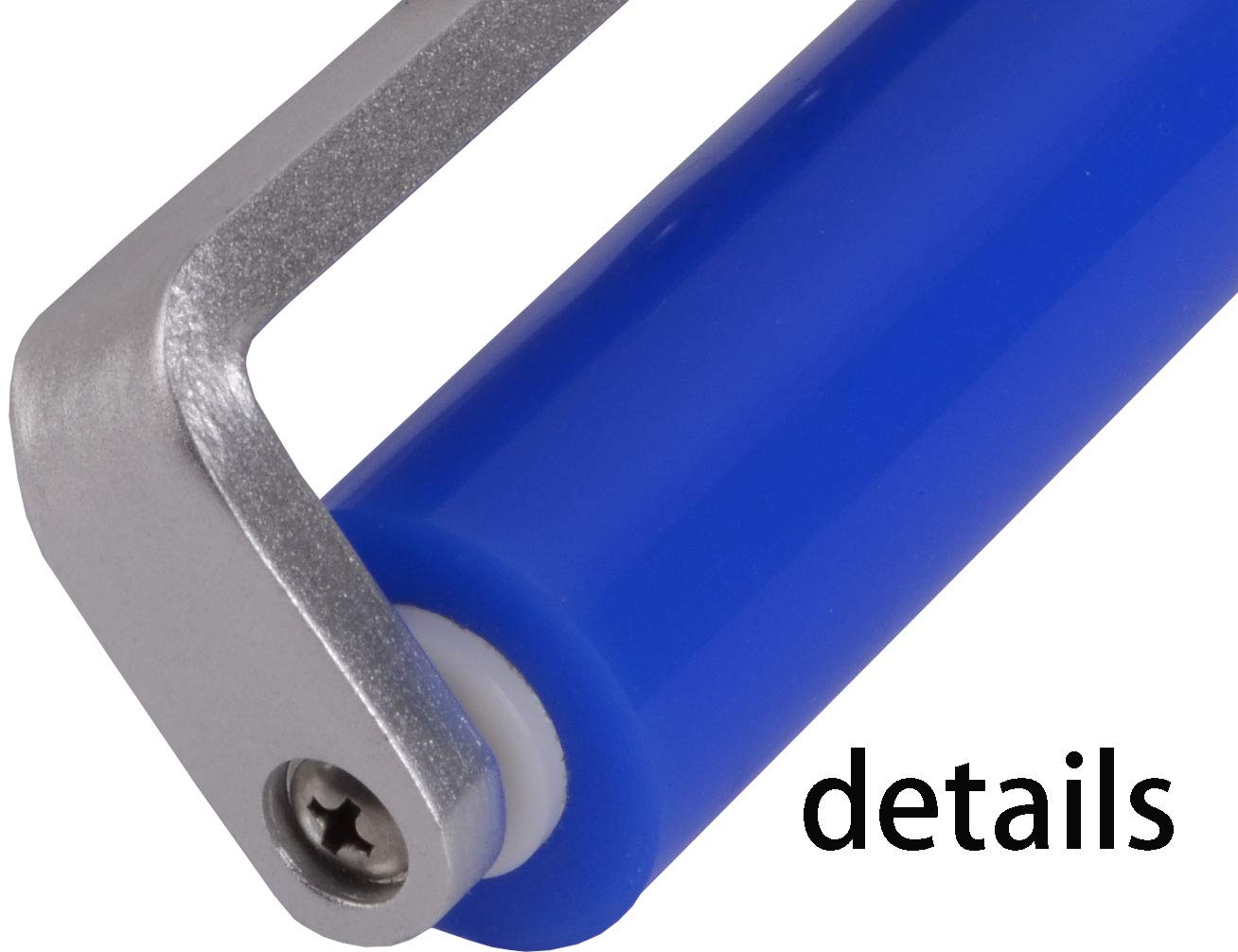 4-20 inch Glue Silicone Rubber Pasting Tacky Soft Roller Record Cleaner Squeegee Wheel Anti-Static Sticky Dust Collection for Film Application Craft Project Particle Remove Electronic Industry (10")