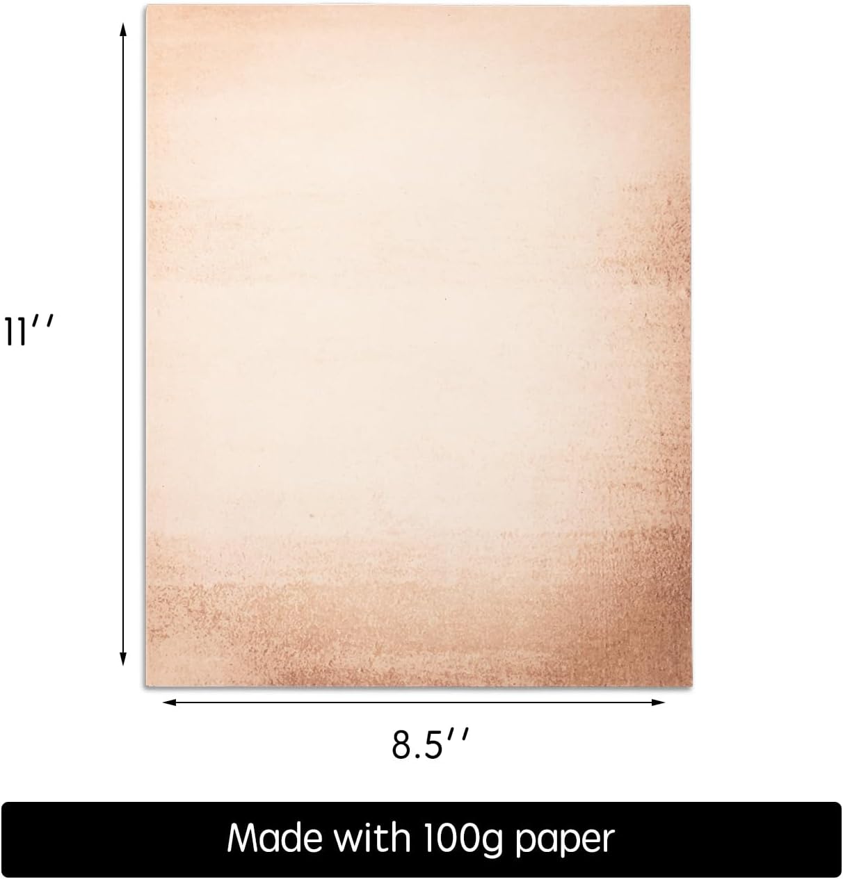 50 Pack Decorative Vintage Paper | Vintage Stationary Paper | Use for Creating Timeless Writing, Drawing, Sketches, Painting Projects | Ink Jet and Laser Printer Friendly | 8.5 x 11 Inches 50 Sheets