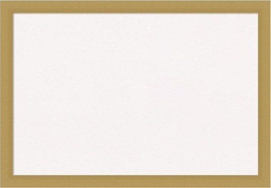 Amanti Art White Cork Board for Wall, 18x26 Vision Board with Gold Frame, Medium Corkboard Office Decor for Home Organization, Casual Corkboard Pinboard to display items for home organization