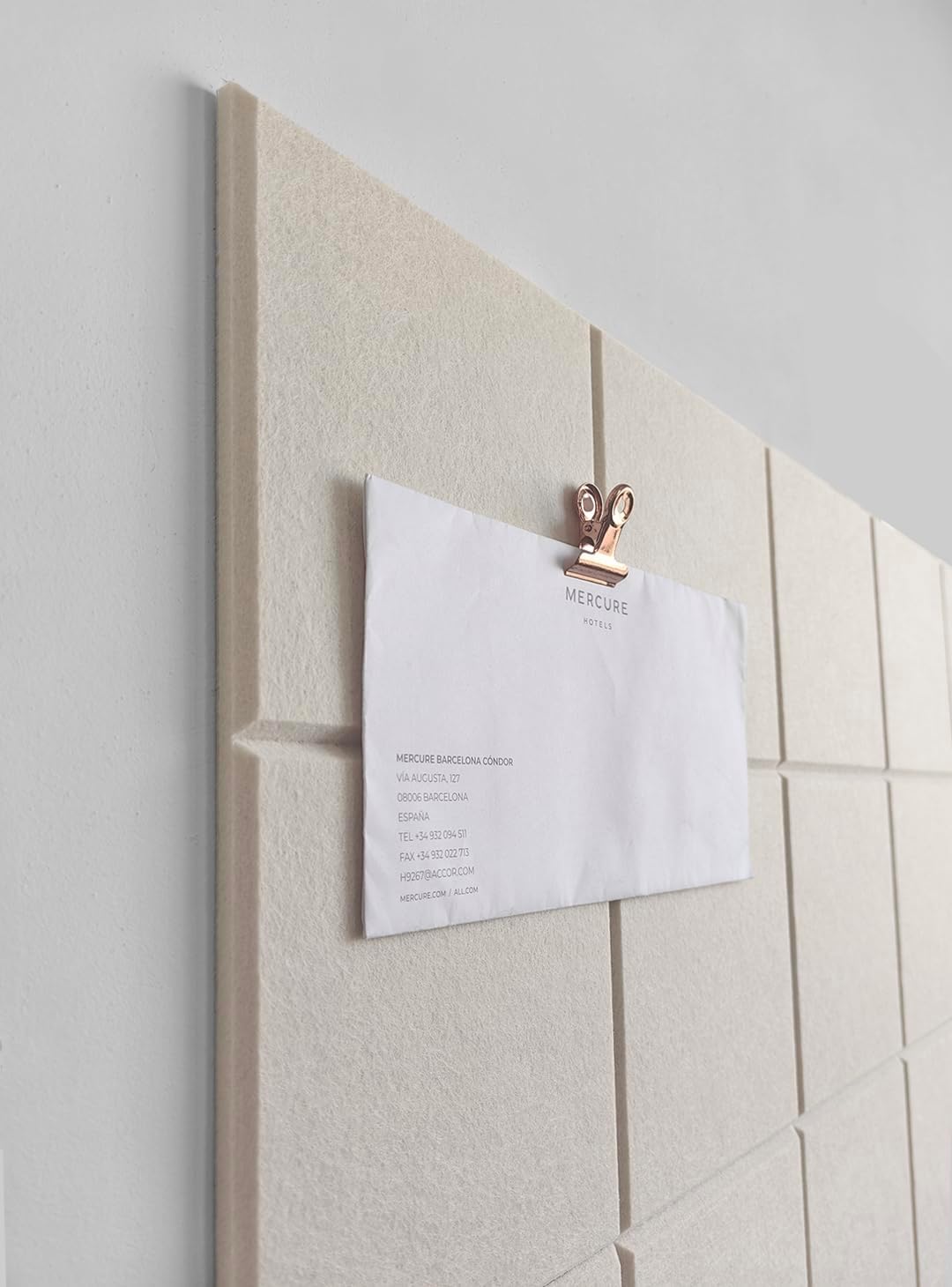 Cork Board 24 x36 Alternative - 6 Pack Felt Wall Tiles with Safe Removable Adhesive Tabs, Cork Boards for Walls Cork Board for Home Office Pin Board Tack Board - Beige