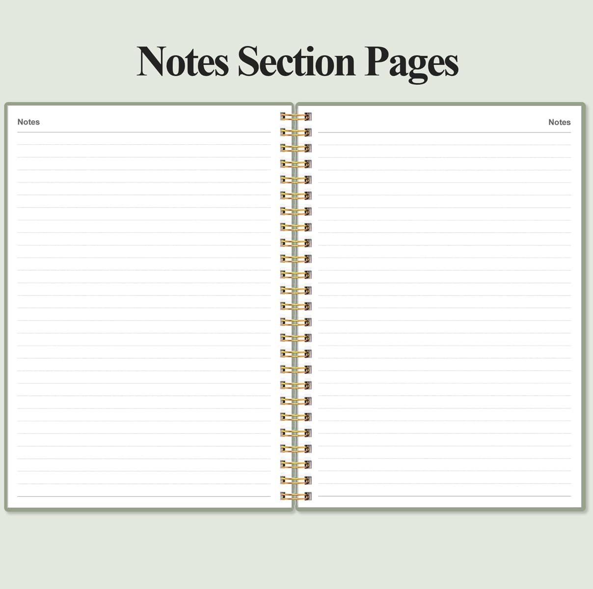 Bill Payment Tracker Notebook - Monthly Bill Organizer & Planner for Personal Budgeting Financial, Payments Checklist Organizer, 5.8" x 8.5", Green