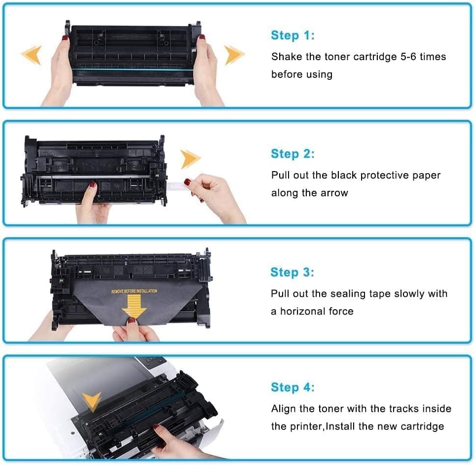 Cool Toner Compatible Toner Cartridge Replacement for HP 80A CF280A 80X CF280X for HP Laserjet Pro 400 M401n M401dn MFP M425dn M401dne M401dw M425dw M401 M425 Printer Toner Ink(Black, 2-Pack)