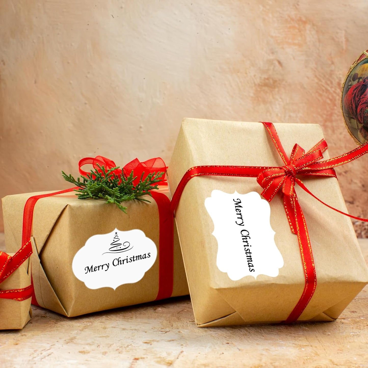 350 PCS Gift Tags Stickers Name Labels Stickers,2" x 1.2" Fancy Shape Stickers Self-Adhesive Handmade Bottle All-Purpose Jar Labels for Presents Cosmetic Decoration Jars Food Craft (White)