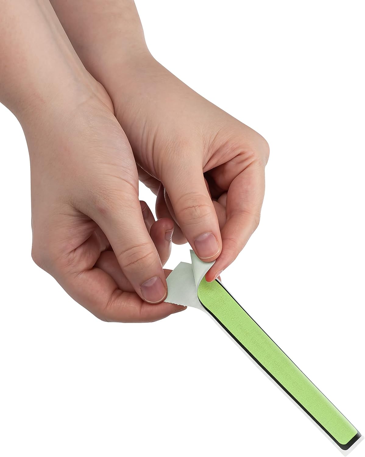 Carstens Adhesive Sticker Labels, 5 3/8” x 1”, Binder Labels for 1” Ring Binder Spines, Lime, Roll of 200