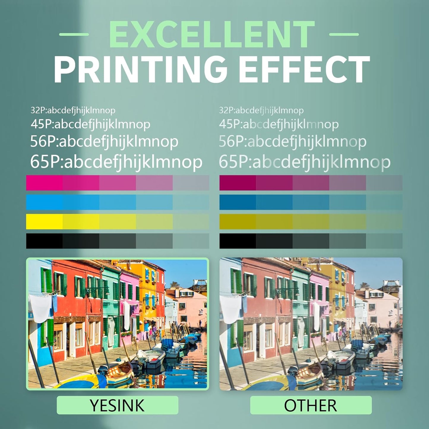 936 936e 936xl 936 XL Ink Cartridges Replacement for HP 936 936e 936 XL 936xl Ink Cartridges for HP Printers Combo Pack Works with OfficeJet 9120 OfficeJet Pro 9110 9120 9130 (4-Pack) (4)