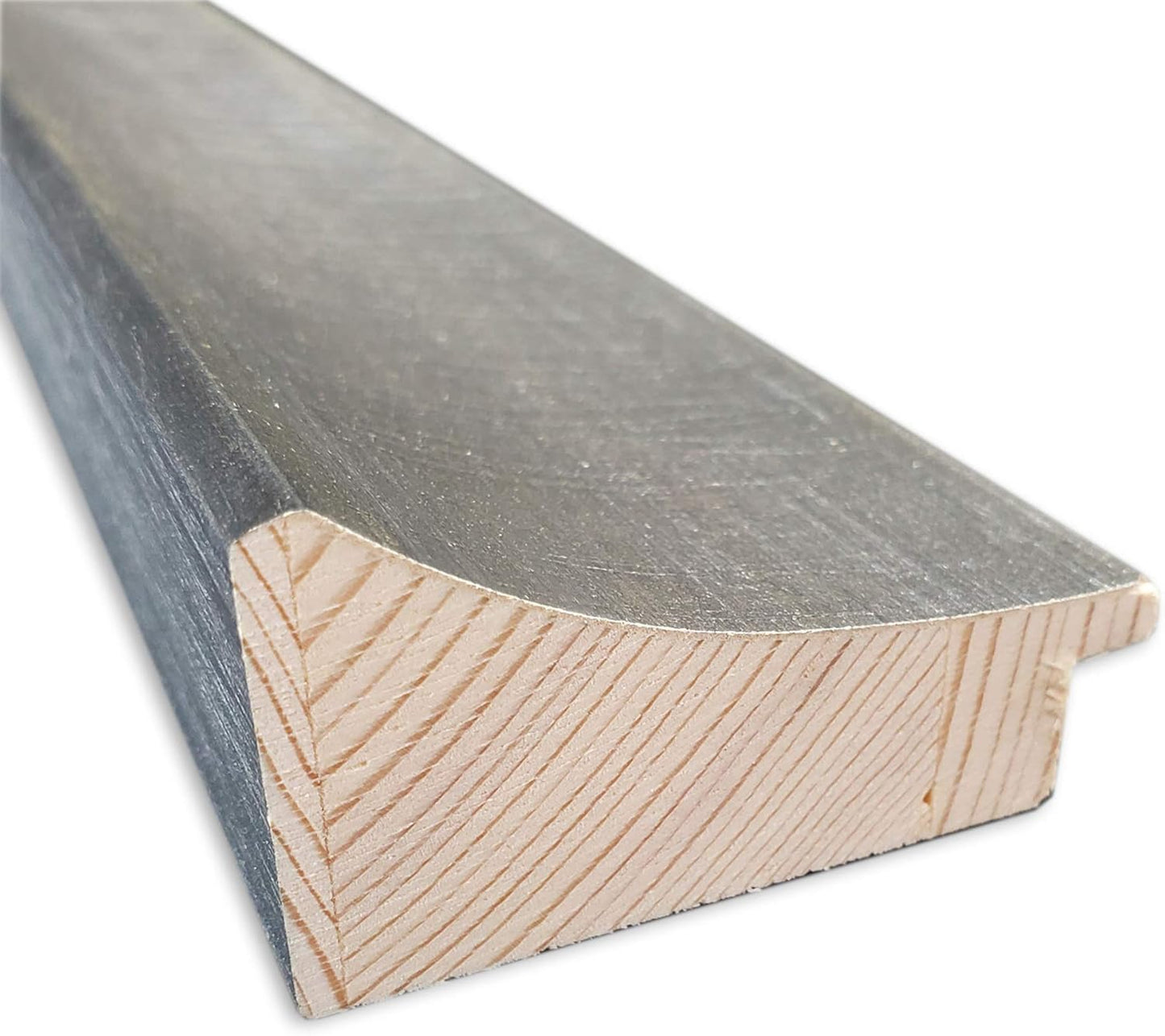 Amanti Art Natural Cork Board for Wall, 16x34 Vision Board with Silver Wood Frame, Medium Corkboard Office Decor for Home Organization, Casual Corkboard Pinboard to Display Items for Home