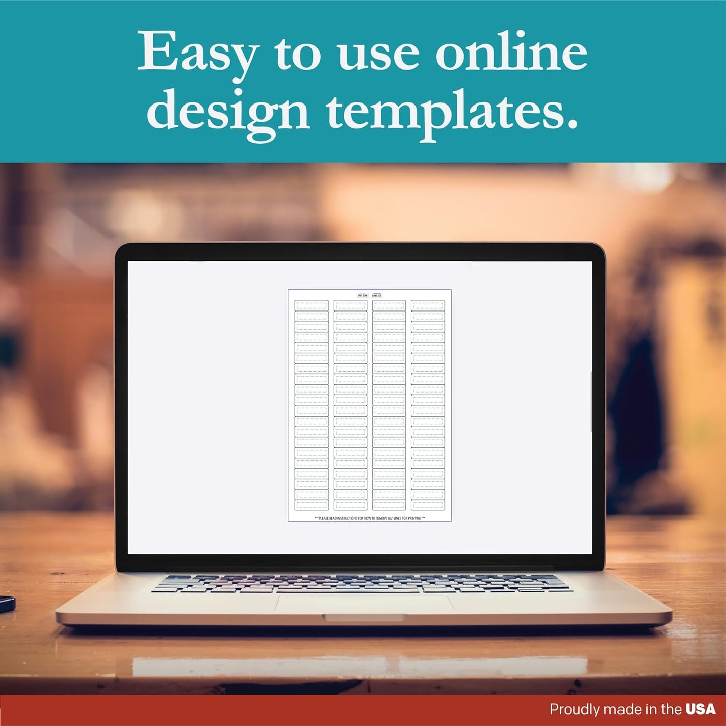 Premium Label Supply White Sticker Return Address Labels – 1.75" x .5" – Laser/Inkjet Compatible – (80 per Sheet), 1000 Sheets – 80,000 Total Adhesive Labels