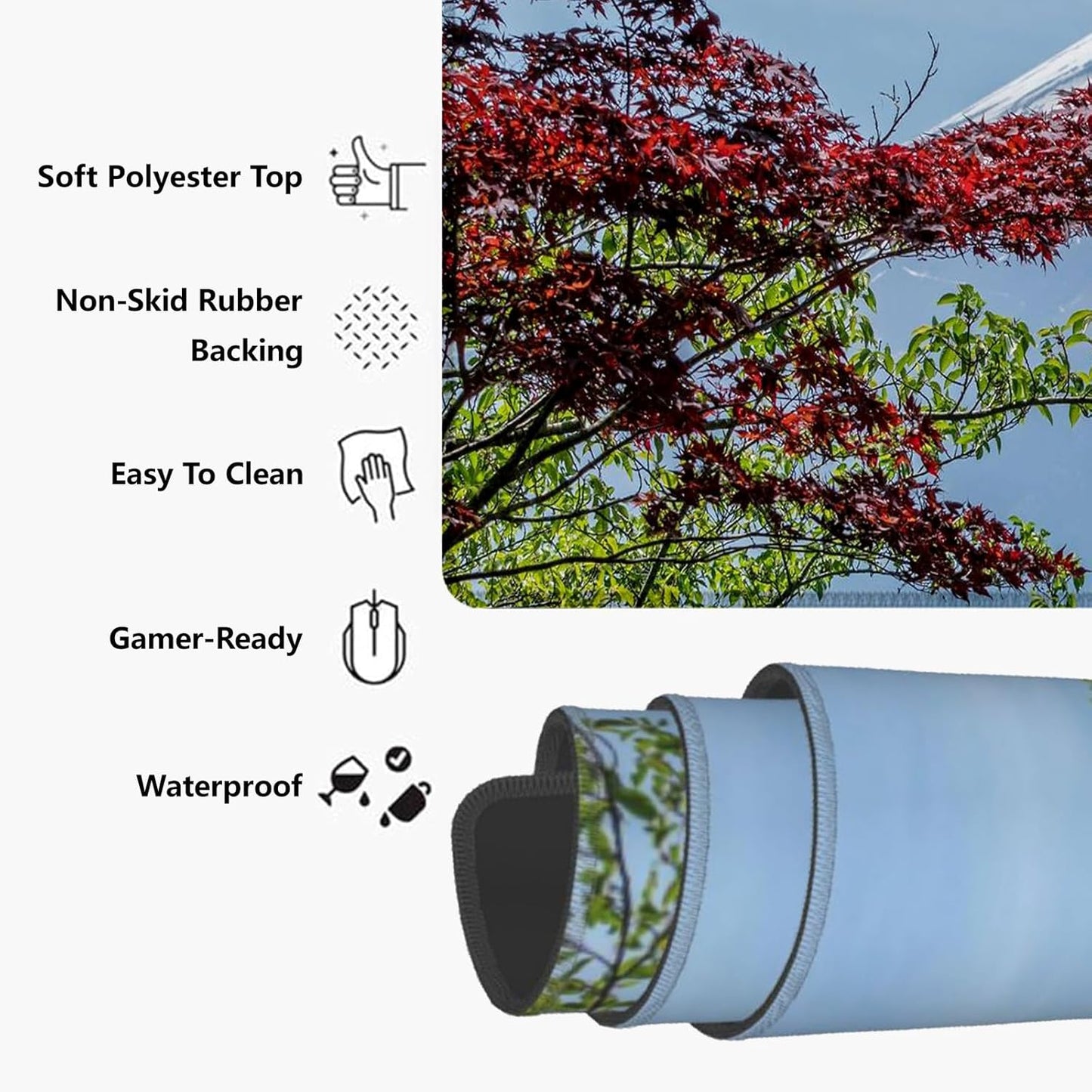 Colorful Pitbull Dog Gaming Mouse Pad Gifts 31.5" x 11.8", Non-Slip Rubber Base MousePads for Computers Laptop School Office Home Accessories Decor, Mouse Pad, Keyboard Desk Mat