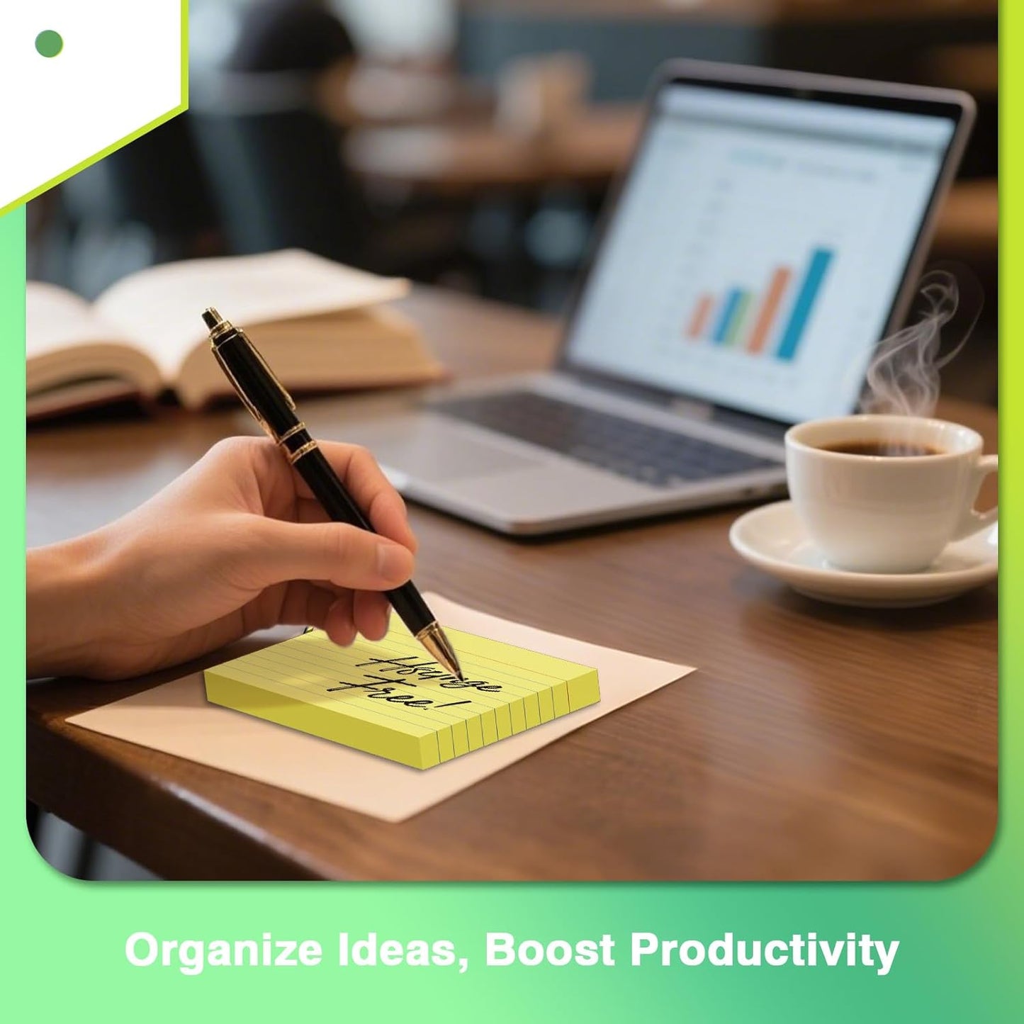 500 Count Index Cards with Ring 3 x 5 Inch Colored Heavyweight Ruled Index Cards, Flash Cards for School & Office Supplies and Home Organization, Durable Study To Do List Note Cards with Ruled Lines