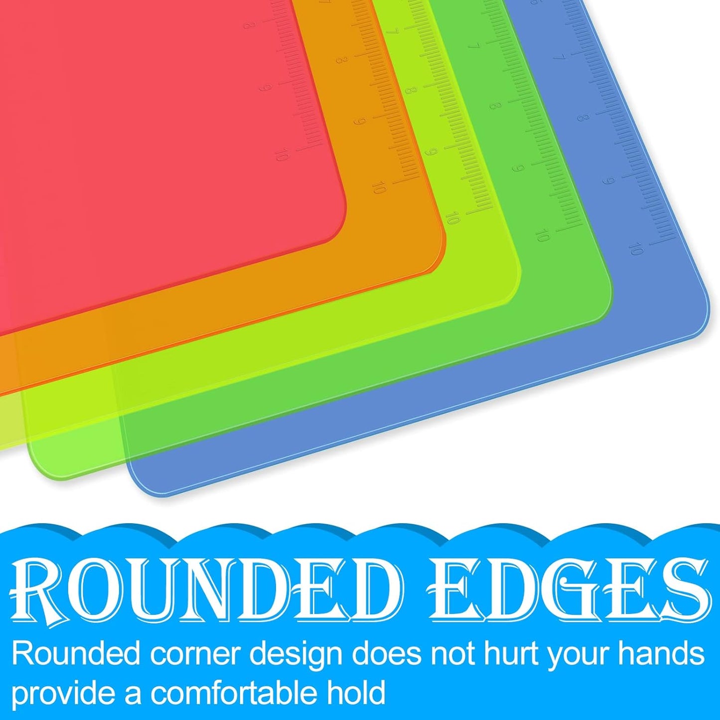 Clipboards, HERKKA 25 Pack Plastic Clipboards Low Profile Clip Standard A4 Letter Size, Assorted Transparent Color, for Classroom and Office Use