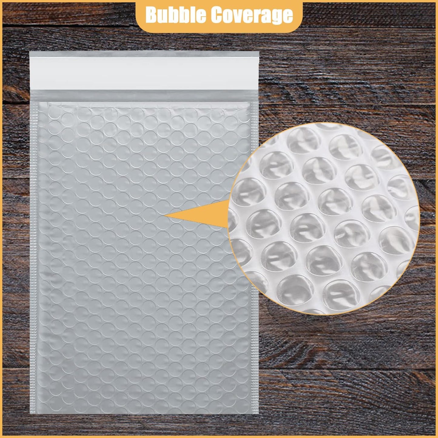 8.5in x 13.5in Bubble Mailer, Gray Poly Mailer, Padded Envelope, Shipping Envelope, Waterproof, Self-Sealing, For Small Business, Shipping, Mailing, Boutique Packaging(10PCS)