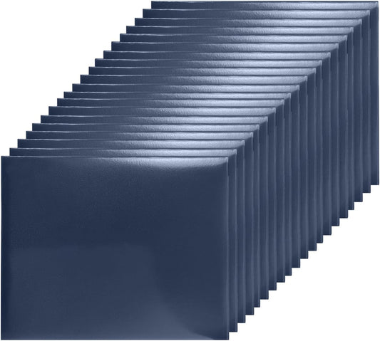 Certificate Holders 8.5"x11" Graduation Diploma Cover Document Leather Folders,Navy Blue-20 Pack