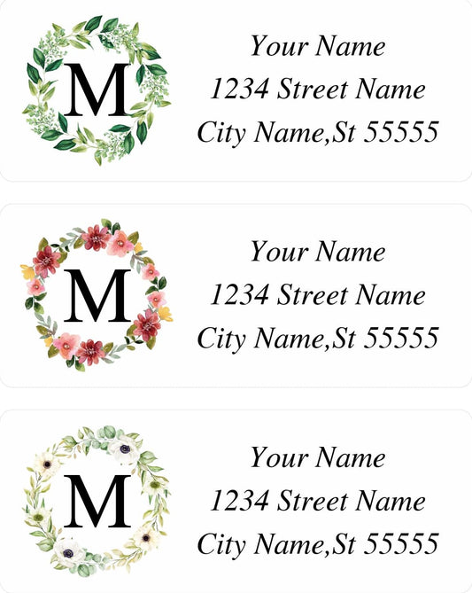 Custom Address Labels - Personalized Address Labels, Return Address Labels with Strong Adhesion, Can Be Used for Cardboard, Paper, Plastic, Glass, Metal (2.6x1 Inch, Set of 100)