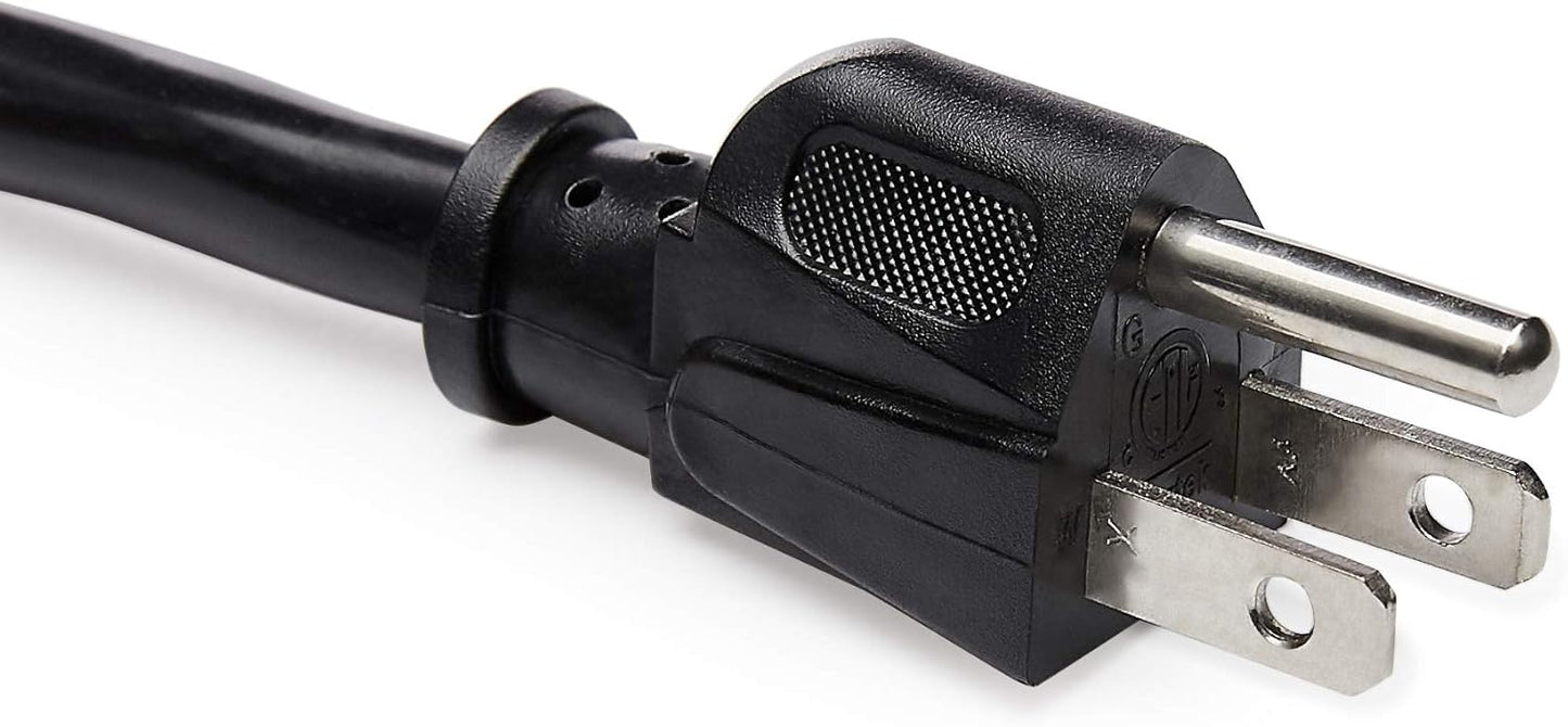 Amazon Basics Surge Protector Power Strip, 6-Outlet, 790 Joules, LED Indicator, 6ft Extension Cord, Black