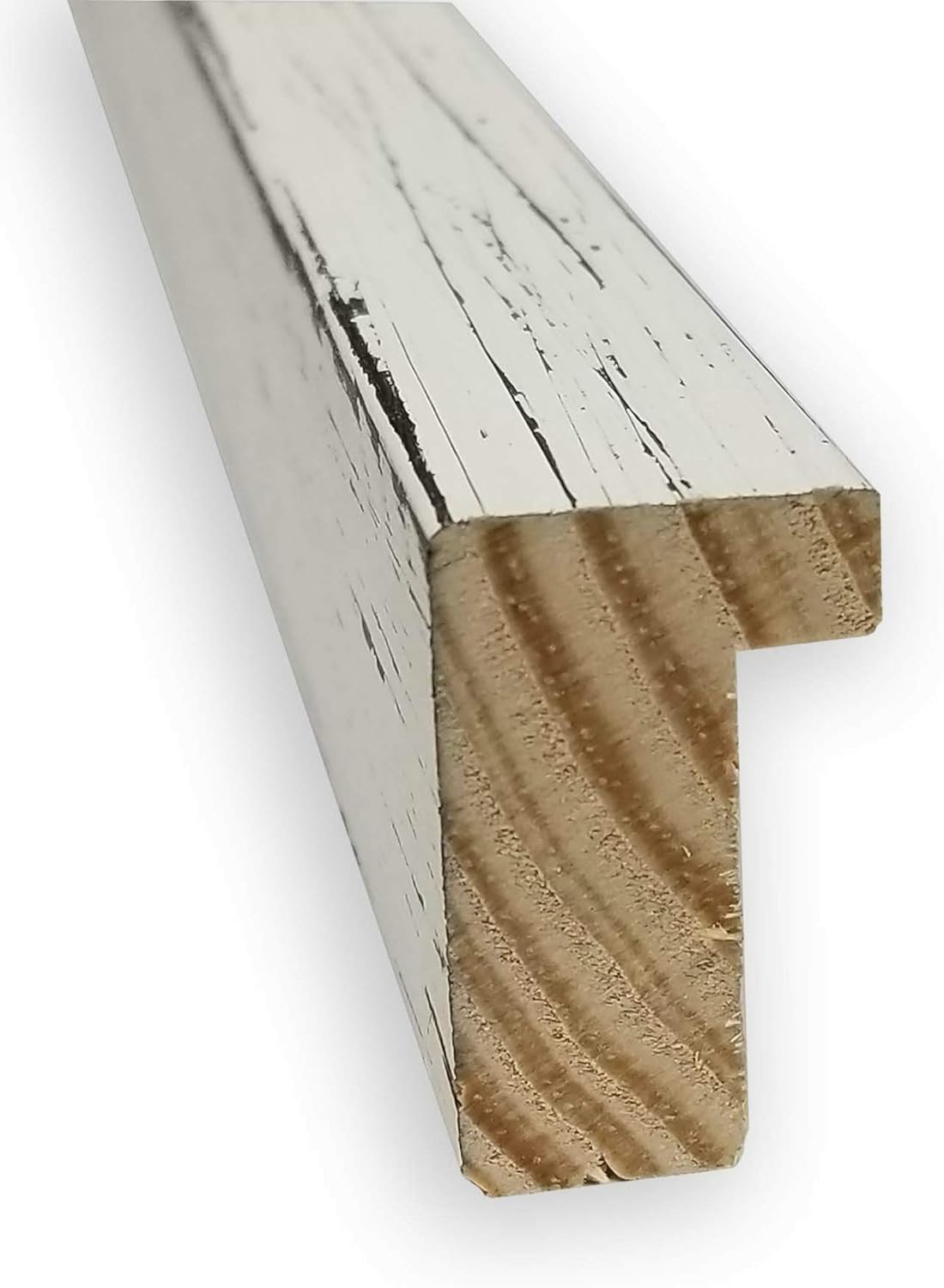 Amanti Art Natural Cork Board for Wall, 17x33 Vision Board with White Frame, Medium Corkboard Office Decor for Home Organization, Cottage Corkboard Pinboard to Display Items for Home Organization in