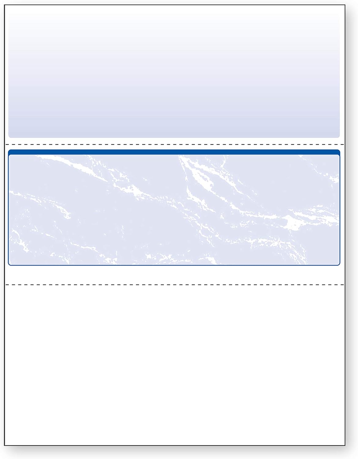 DocuGard Standard Blue Marble Middle Check, 24 lb, 8.5 x 11 Inches, 2500 Sheets (04509C)