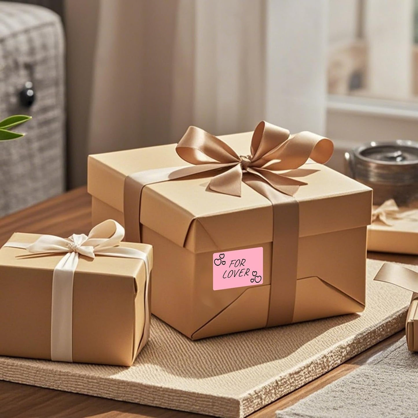 Color Coding Stickers Rectangle 3×2 Inch Vinyl Pink Sticker Removable Waterproof Writable File Folder Moving Labels for Boxes Home Office Marking 40 PCS