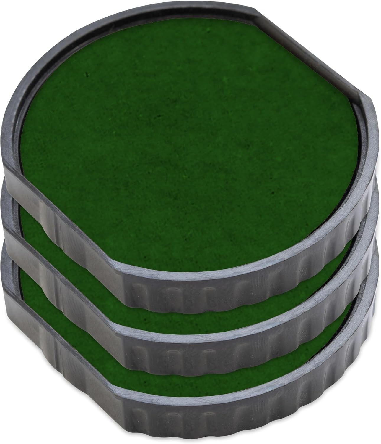 COLOP E/R40 Non-Toxic, Water Based Premium Replacement Pad for Printer R40 Stamp - Pack of 3 - Green