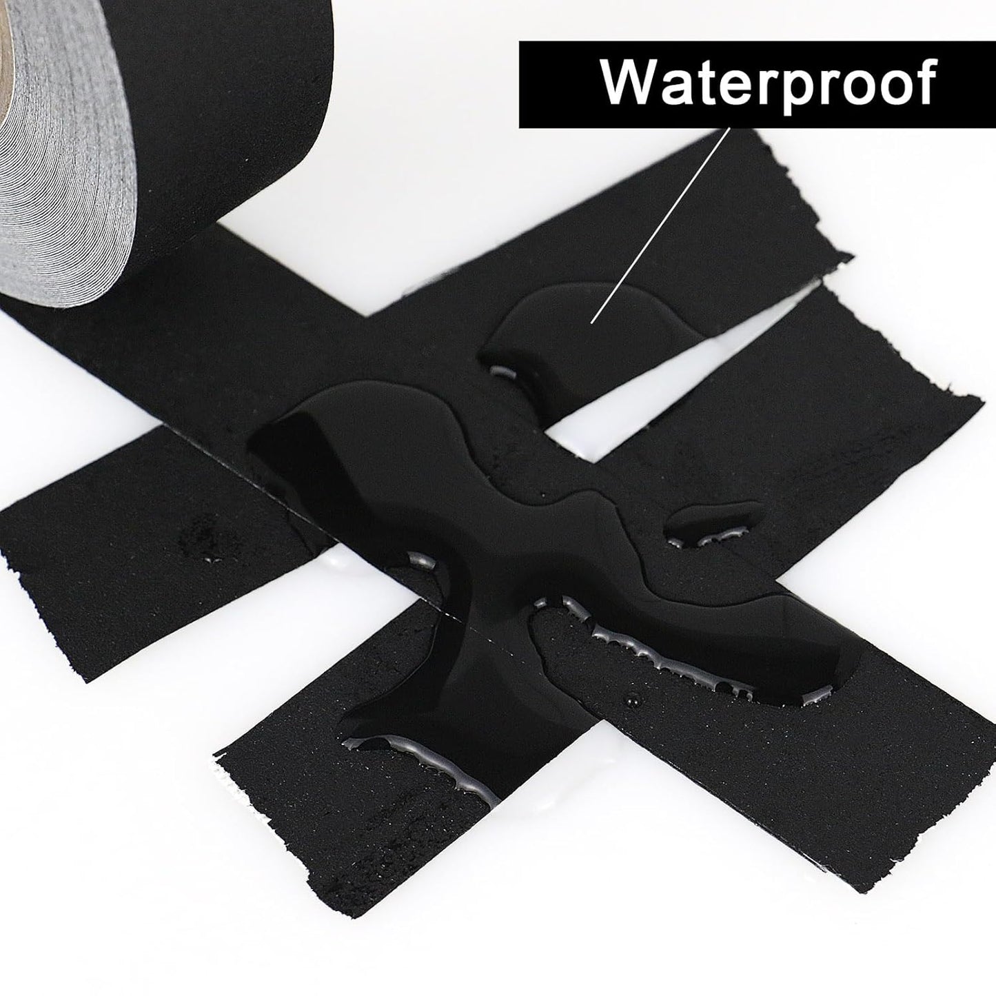 BOMEI PACK Black Gaffer Tape, Matte Non-Reflective, 1inch x 30yds No Residue Hand Tear Self-Adhesive Gaffer Tape for Labeling, Cable, Stage, Photography, Painters and Duct Repair, 1 Pack